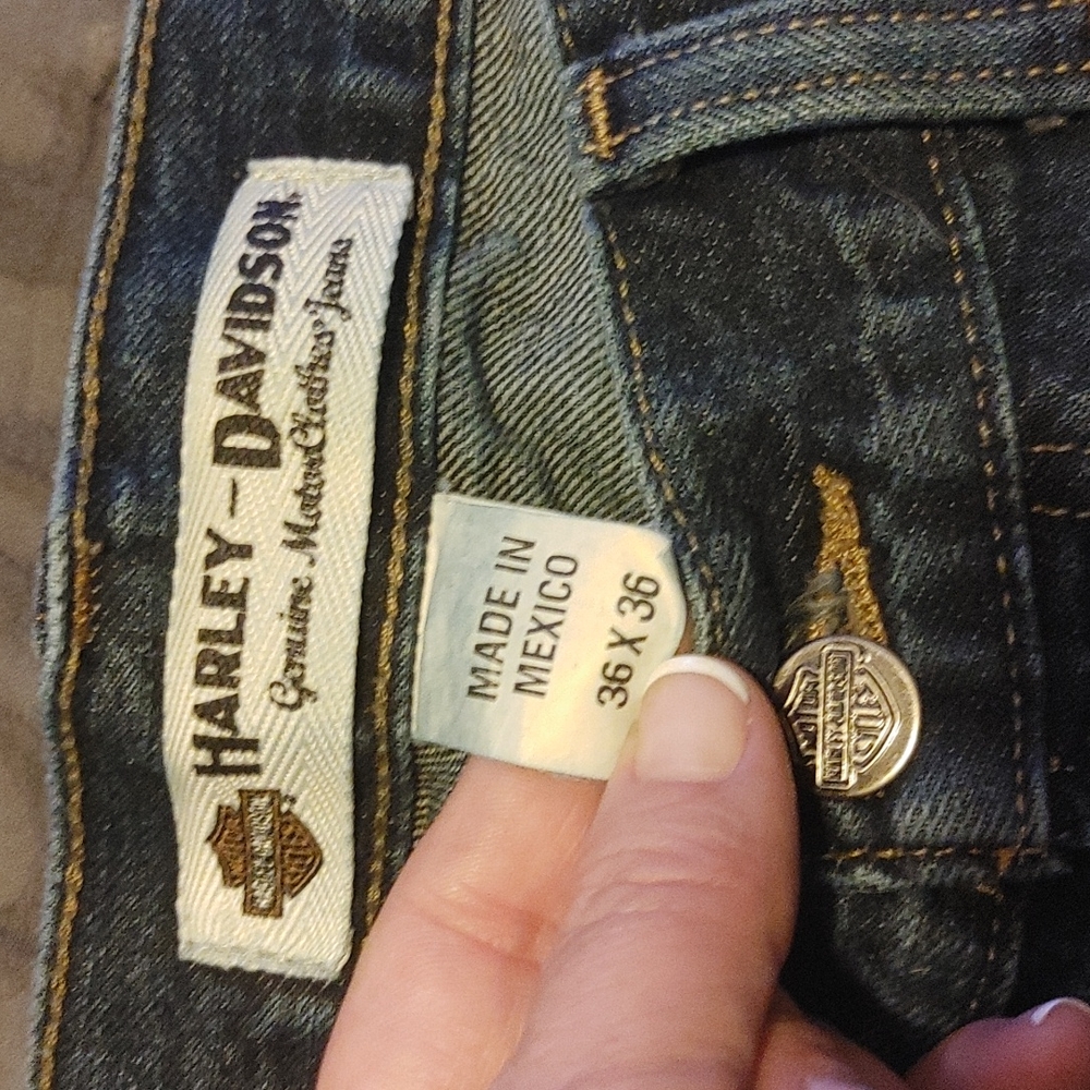 Harley-davidson jeans. Mens size 36 x 36.